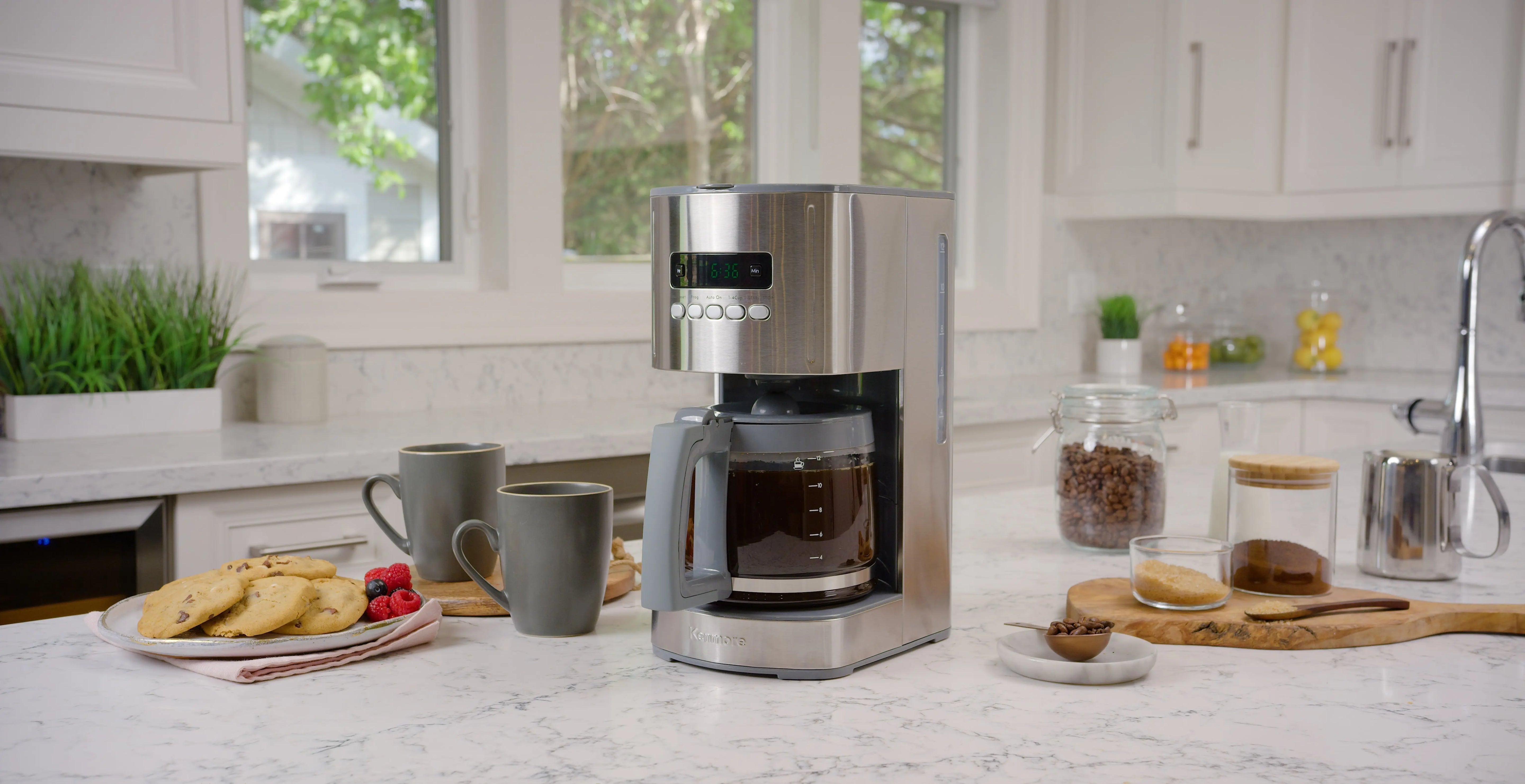 Best-Kenmore-Programmable-Filter-Coffee-Machine-12-Cup-Drip-Coffee-Maker-with-Reusable-Filter