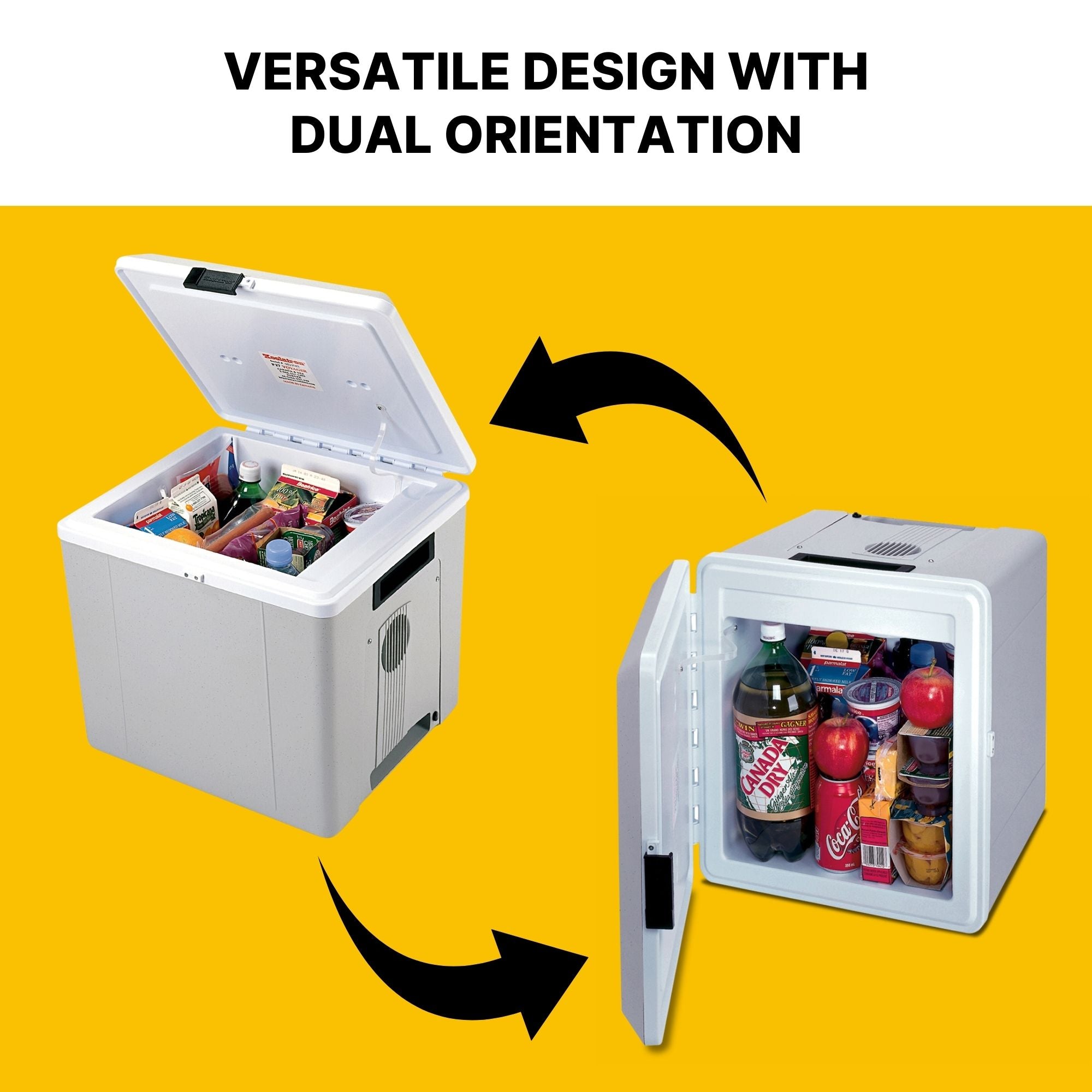 Electric Cool Box 27.5L Cooler Box 48 Can Portable 12v Camping Car Fridge Refrigerator For Campervan Perfect for Road Trips Cooler/Warmer Koolatron UK