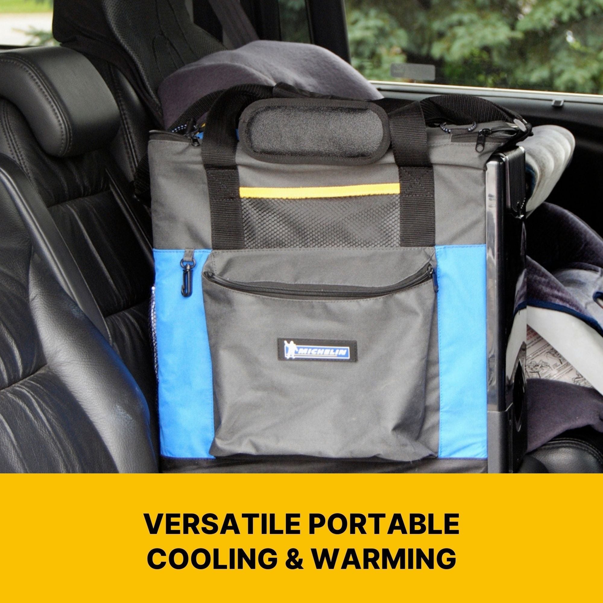 Electric Cool Box 14L Cooler Box Portable Cool Bag Cooler Bag 12v Camping Car Fridge for Lunch Drinks Road Trips Picnics Hard Sided Cooler Warmer
