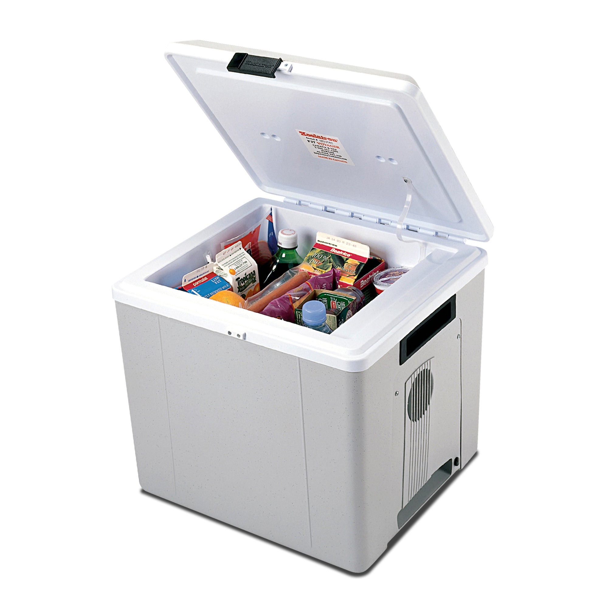 Electric Cool Box 27.5L Cooler Box 48 Can Portable 12v Camping Car Fridge Refrigerator For Campervan Perfect for Road Trips Cooler/Warmer