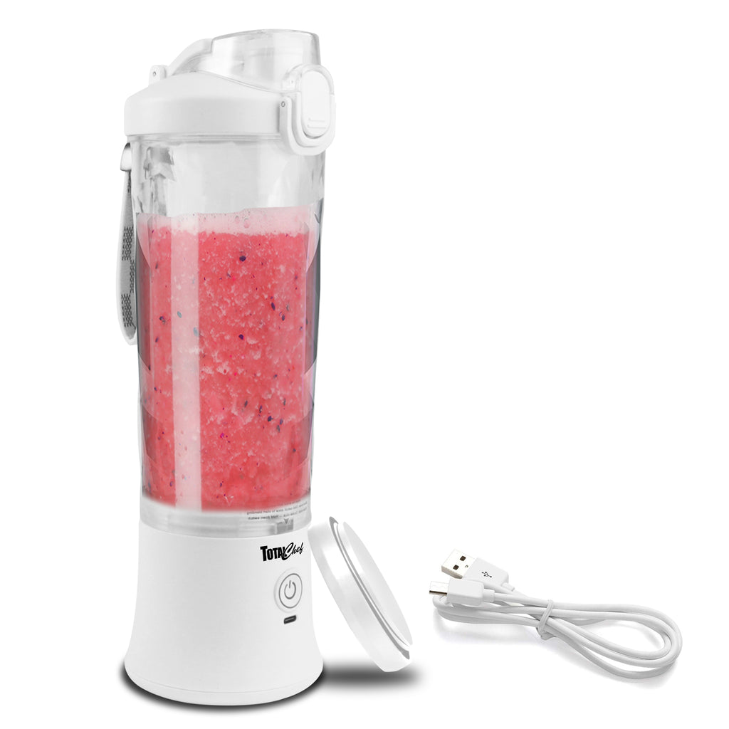 Portable Blender,Personal Hand Smoothie Blender Cup, 7.4V Bigger Motor  Personal Size Blender for Shake and Smoothie, Rechargeable Mini Blender for