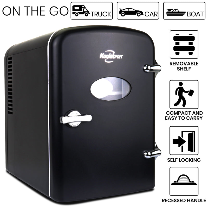 koolatron-4l-retro-portable-mini-fridge-6-can-black
