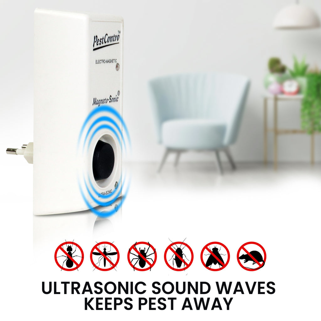 PestContro Ultrasonic Electromagnetic Pest Repeller | Koolatron