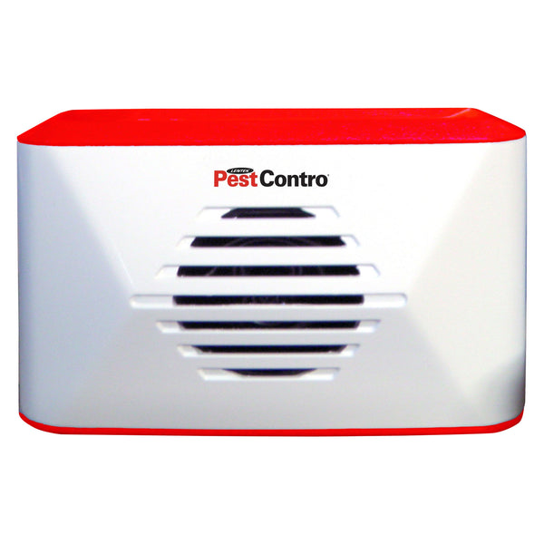 Product shot of PestContro portable ultrasonic rodent repeller on a white background