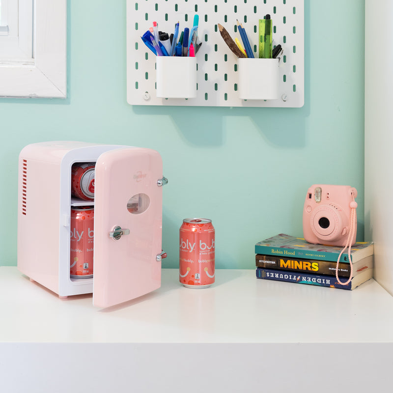 koolatron-4l-retro-portable-mini-fridge-6-can-pink