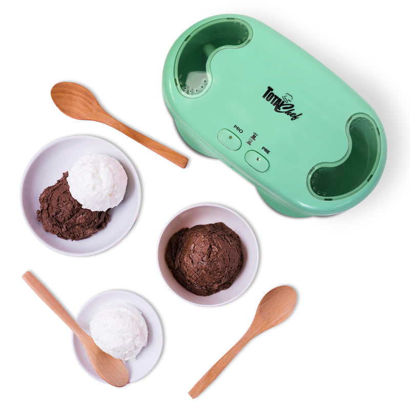 total-chef-deluxe-double-treat-ice-cream-maker-green-1l